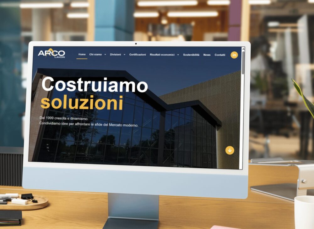 news nuovo sito arco lavori online